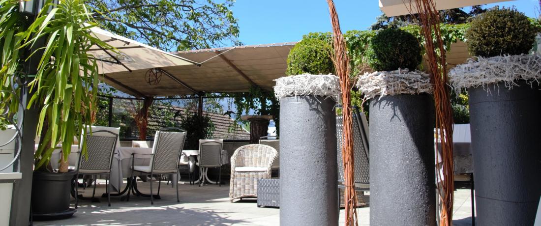 Erholung auf der Terrasse